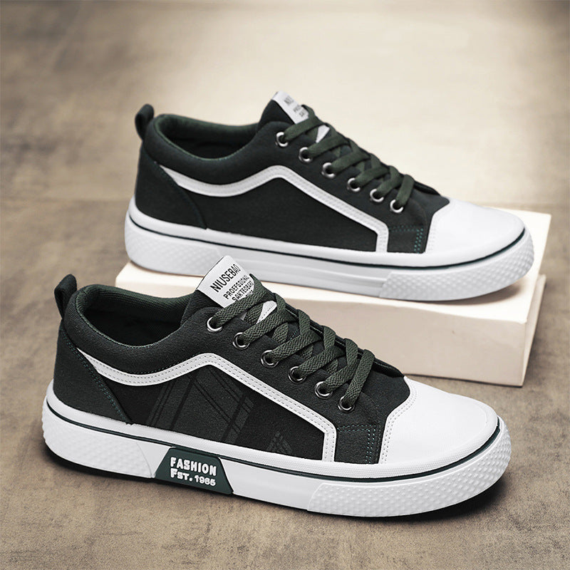 Women Fashionable Low-Top Sneakers with Graphic Accents Mune Fashion
