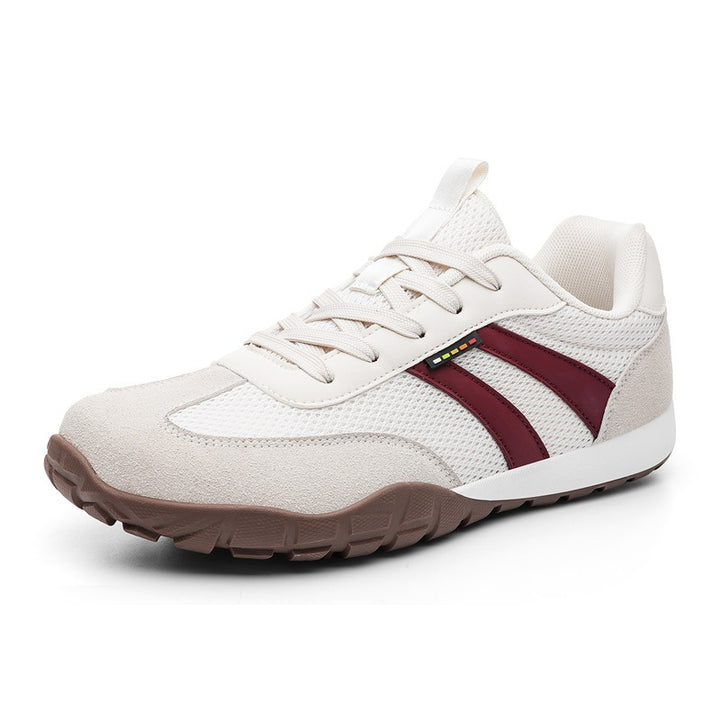 Men Breathable Lightweight Mesh Sneakers with Shock-Absorbing Rubber Sole Mune Fashion