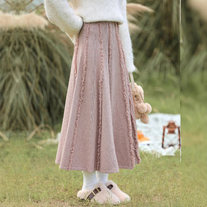 Women's Elegant and Flowing Maxi Skirt Mune Fashion