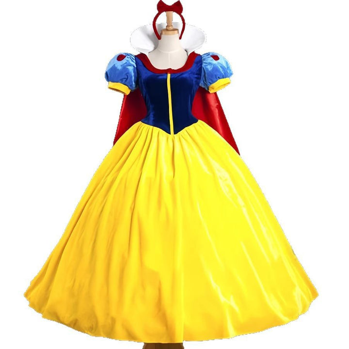 Girl Princess Costume with Tulle and Ruffle Details Mune Fashion
