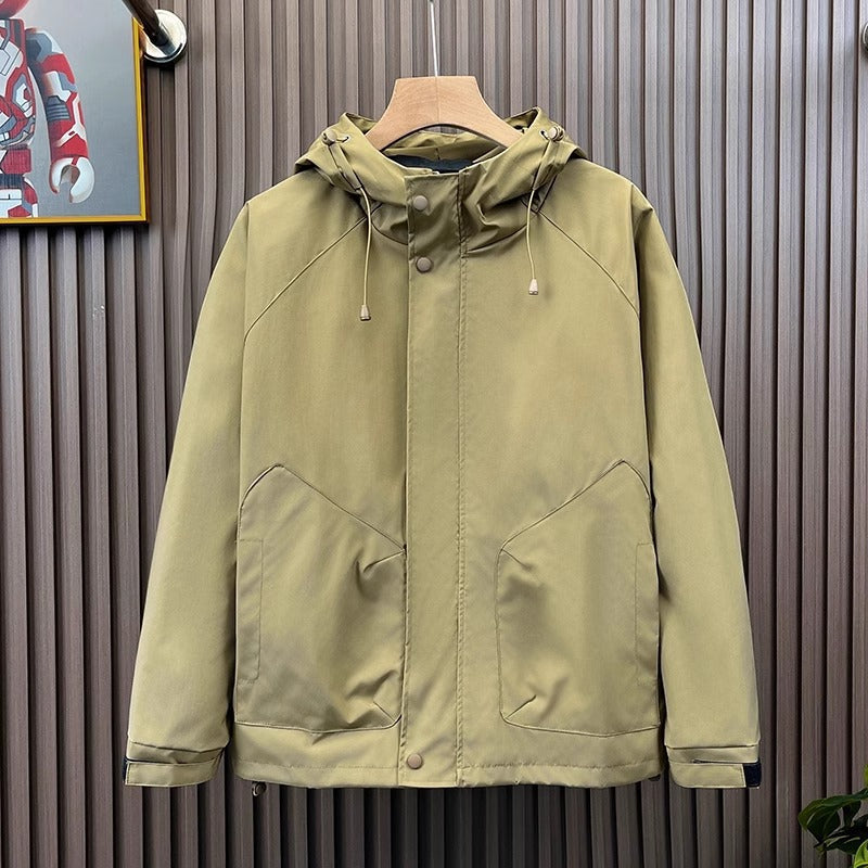 Men's functional jacket with high collar Mune Fashion