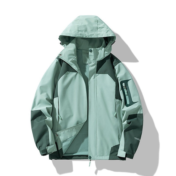 Men's Breathable Softshell Performance Jacket with Hood and Arm Pocket Mune Fashion