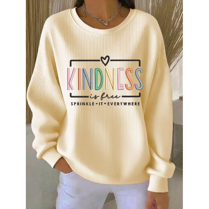 Women’s Cozy Sweatshirt with Unique Design Mune Fashion