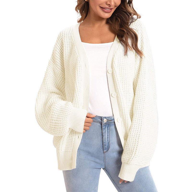 Women's Cozy Cardigan with Oversized Fit Mune