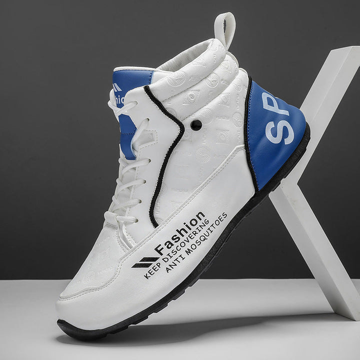 Women sporty high-top sneakers with protective design and non-slip sole Mune Fashion