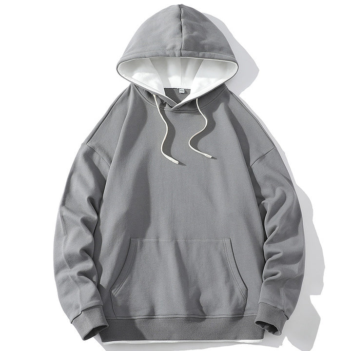 Unisex Oversized Hoodie with Contrast Lining, Kangaroo Pocket & Drop Sleeves Mune Fashion
