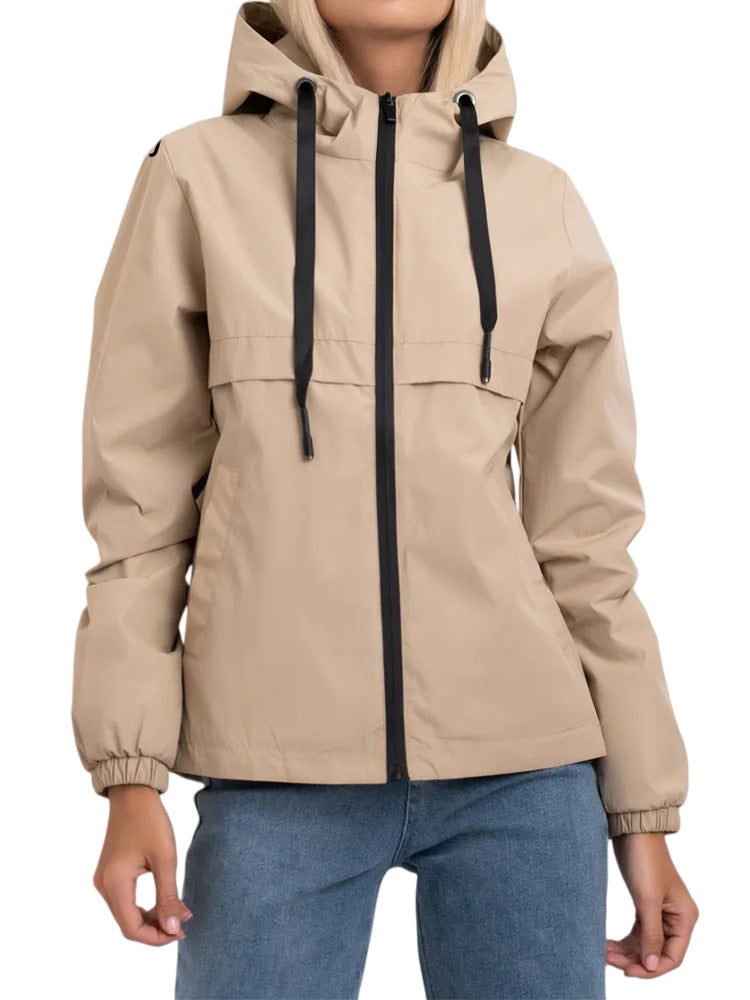 Women's Fashion Transitional Jacket with Hood