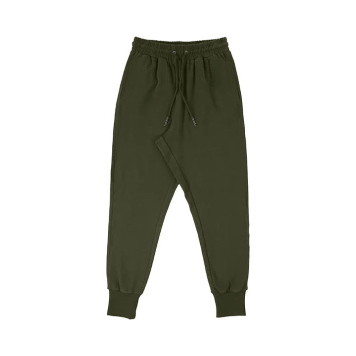 Unisex nan Jogging pants with a drop crotch, elastic drawstring waistband, and ribbed cuffs Mune Fashion