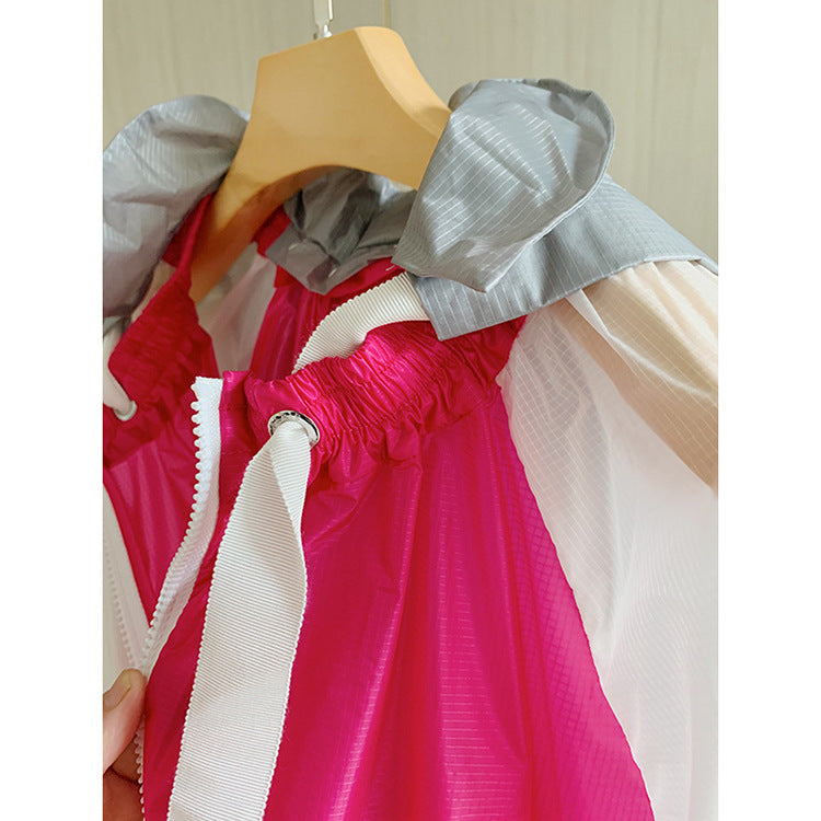 Women’s Sporty Transition Jacket with Hood Mune Fashion