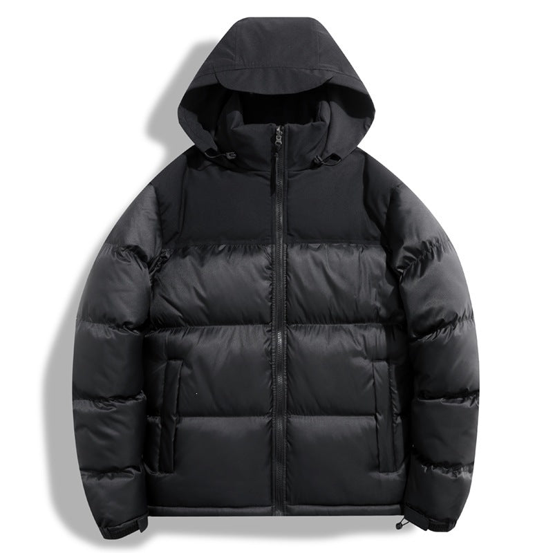 Women's transitional jacket with hood and contrasting design Mune Fashion