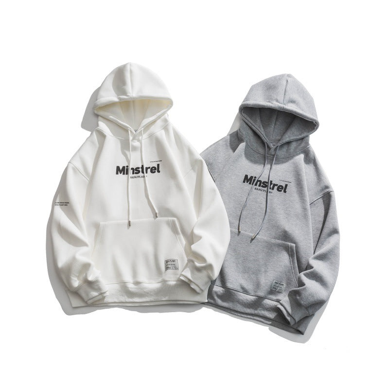 Unisex Oversize Hoodie with minimal logo print, fleece inner lining and kangaroo pocket Mune Fashion