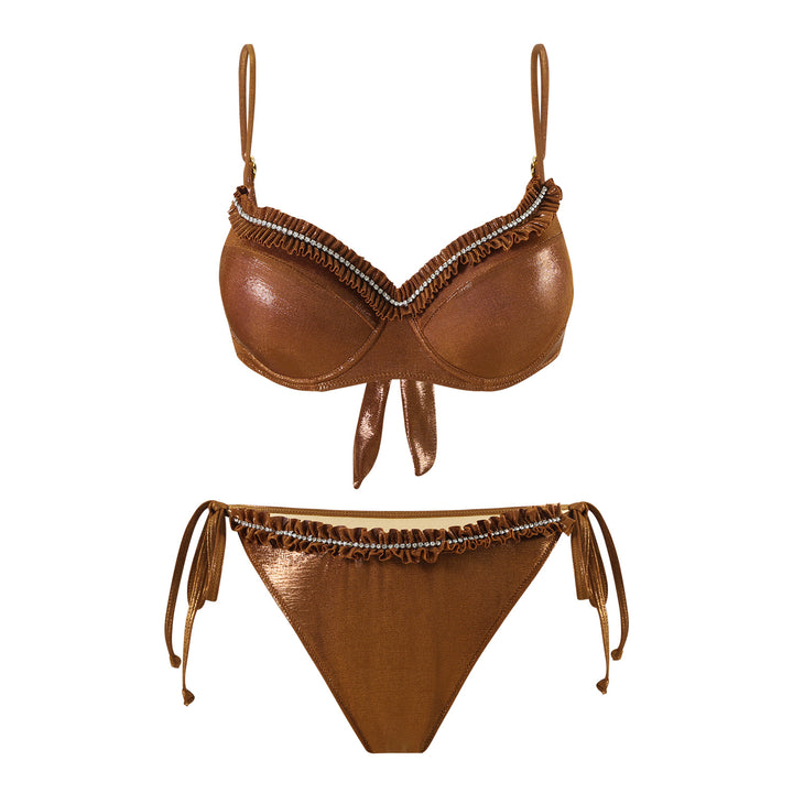 Women’s Bikini Set with Flowing Skirt Mune Fashion