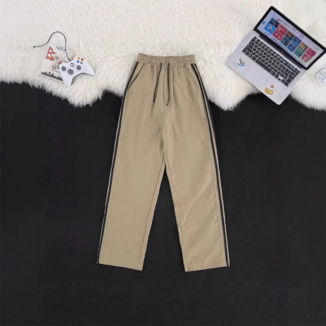 Men's sporty leisure pants with side zippers Mune Fashion