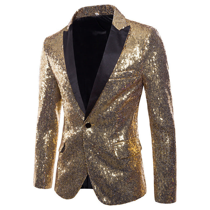 Men's Sequined Formal Blazer Mune