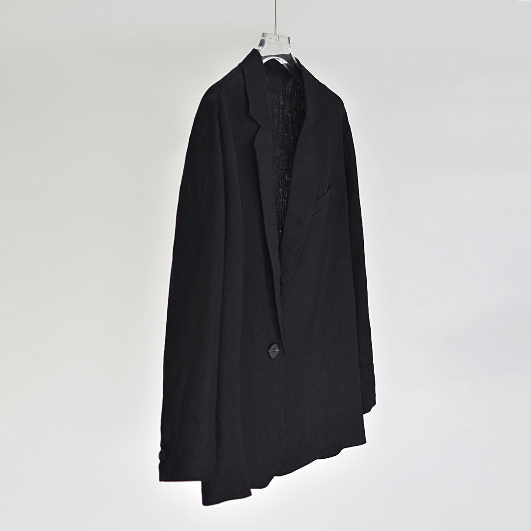 Women Elegant and Casual Linen Blazer Mune Fashion