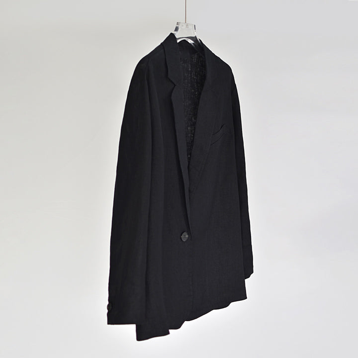 Women Elegant and Casual Linen Blazer Mune Fashion