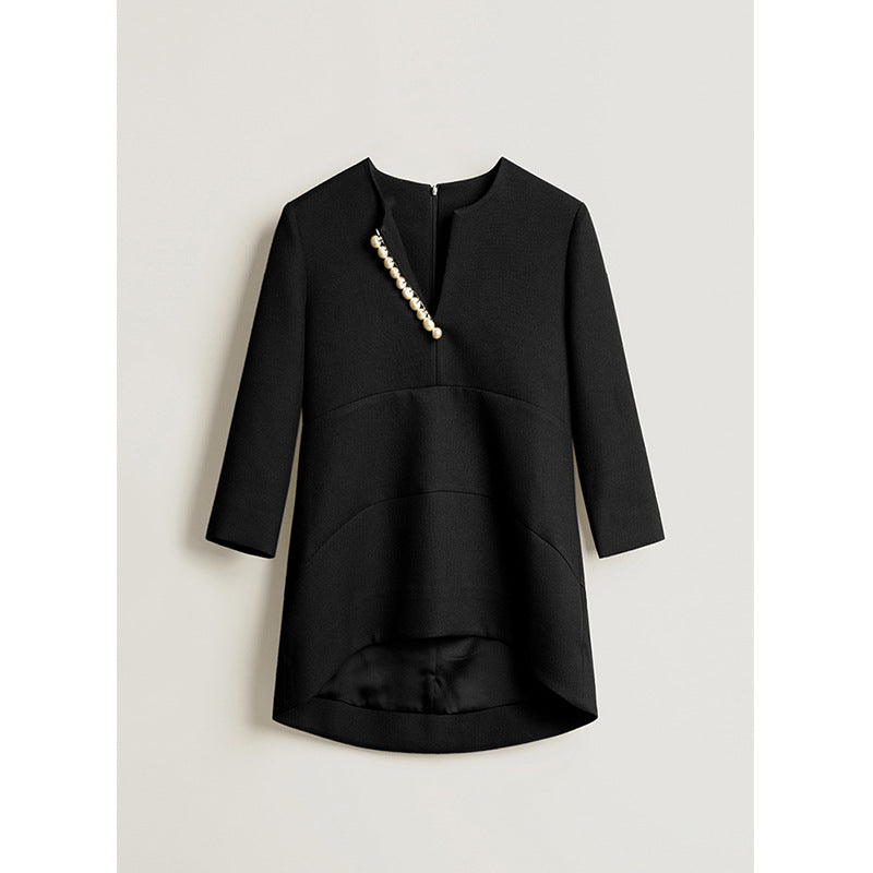 Women's Elegant and Stylish Blouse with Pearl Detail Drune
