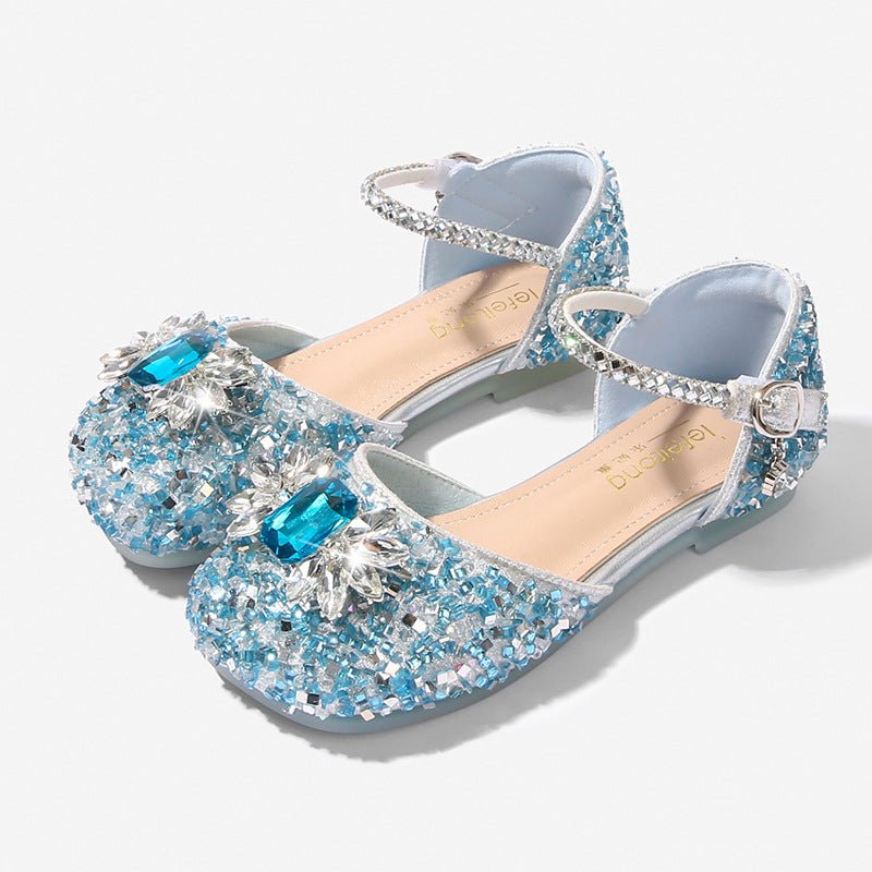 Girl Sparkling Ballerina with decorative rhinestones Mune Fashion