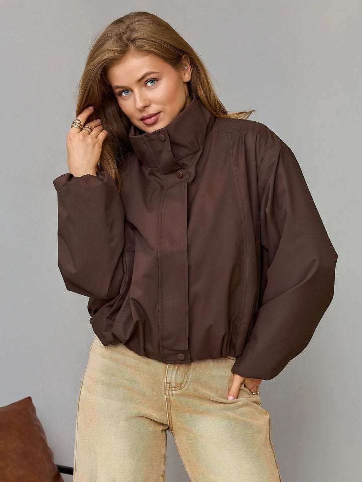 Ladies fashionable and comfortable transitional jacket