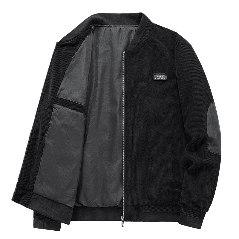 Men's Stylish Cord Jacket with Comfortable Inner Lining Mune Fashion