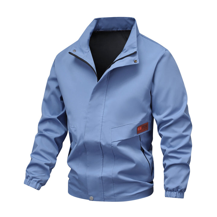 Men's waterproof jacket with practical pockets Mune Fashion