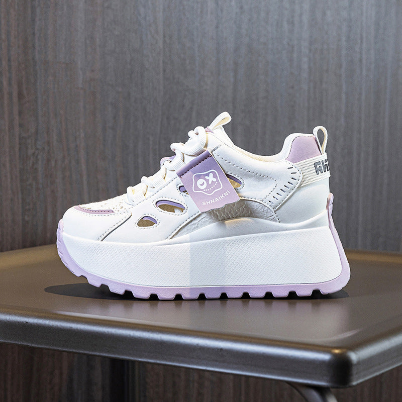 Ladies Chunky Sneakers with breathable mesh upper and innovative cushioning Mune Fashion