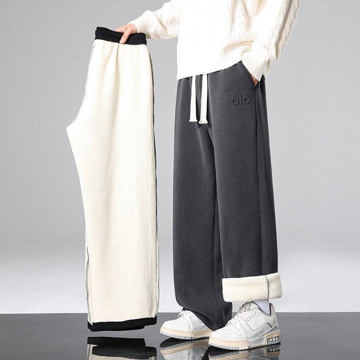 Men's Cozy and Loose Fleece Pants