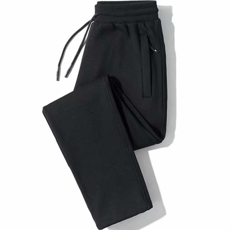 Men's sporty jogging pants with side zip pockets Mune Fashion