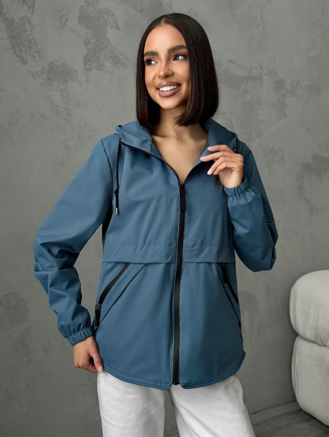 Women's Lightweight Windbreaker Jacket