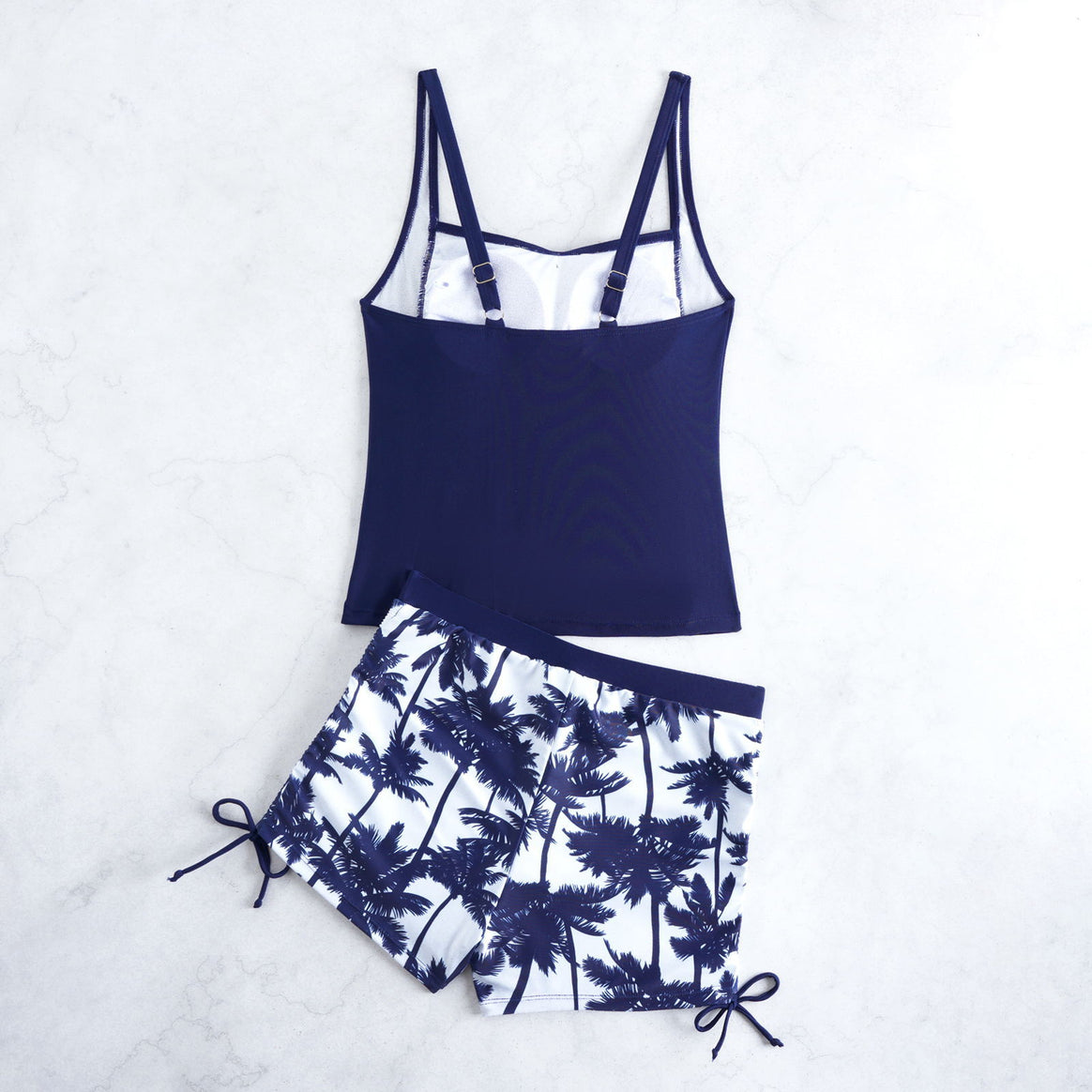 Women’s swimsuit with trendy gathering and stylish shorts Mune Fashion