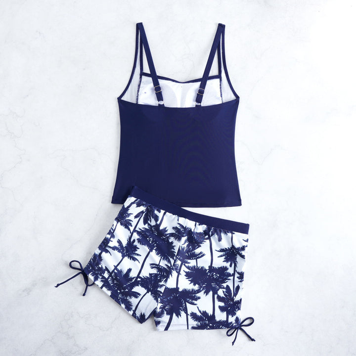 Women’s swimsuit with trendy gathering and stylish shorts Mune Fashion
