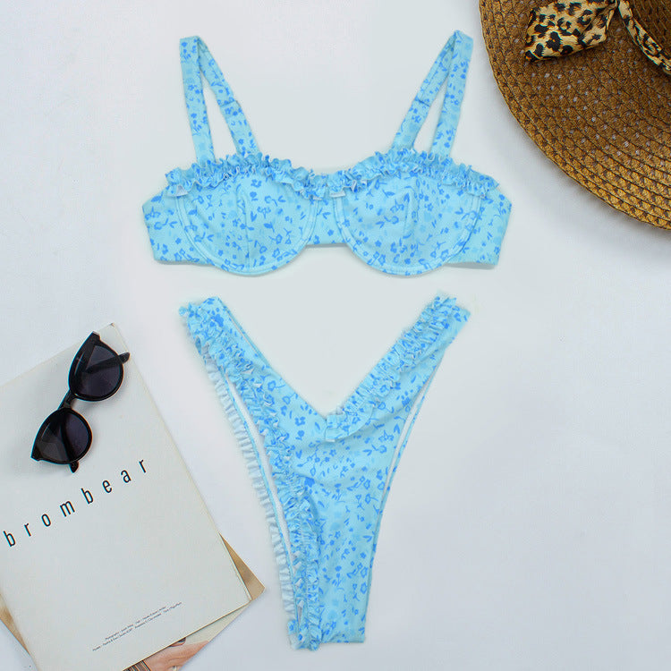Women Refined Ruffled Bikini Mune Fashion