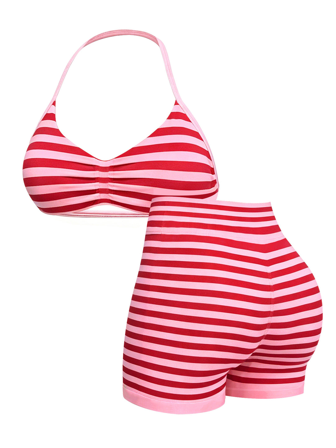 Women's sporty bikini set made of high-elastic material with adjustable straps Mune Fashion
