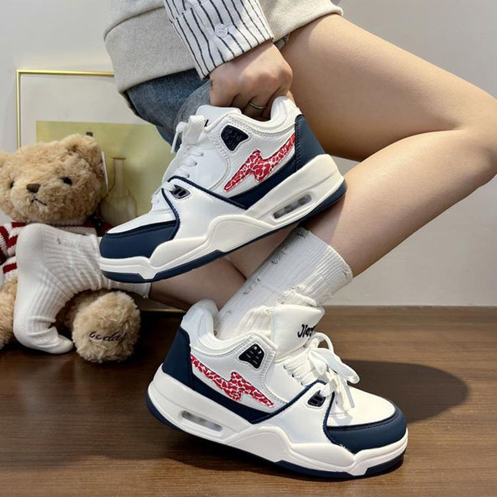 Women’s sporty casual sneakers with airy mesh structure and highly cushioned insole Mune Fashion