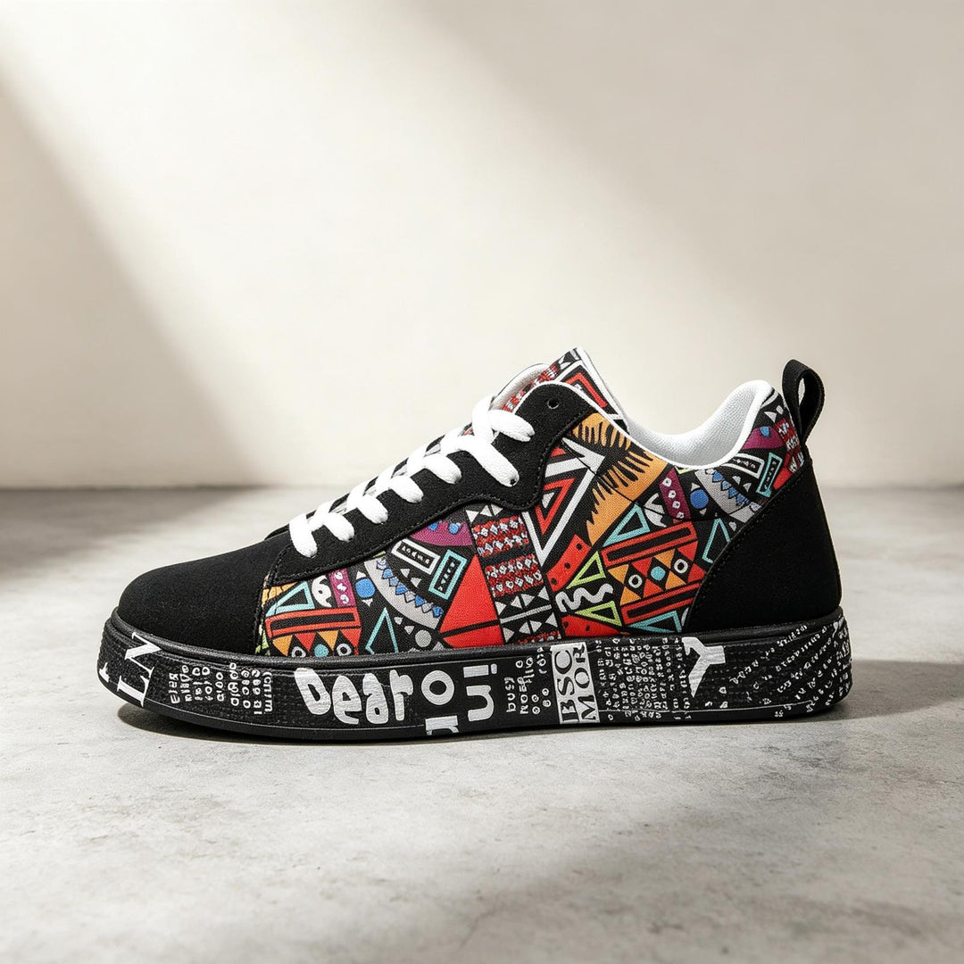 Men's Fashion Leisure Sneakers with Eye-Catching Design Mune Fashion