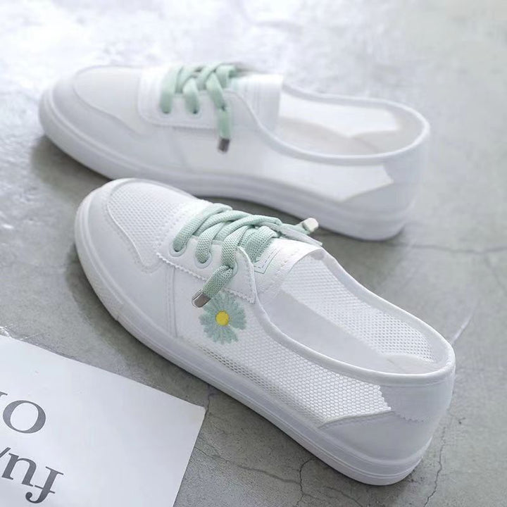 Women's casual sneakers with colorful floral pattern Mune Fashion