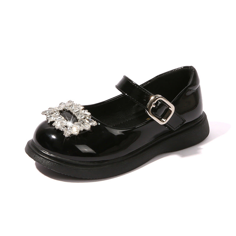 Women's ballerinas with fashionable rhinestone embellishment Mune Fashion