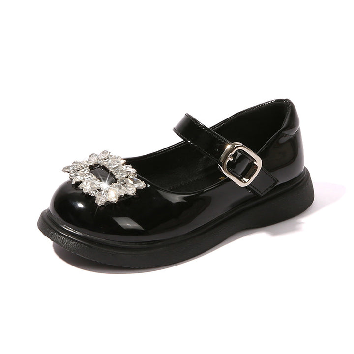 Women's ballerinas with fashionable rhinestone embellishment Mune Fashion