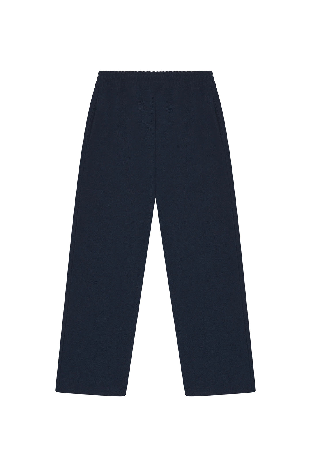Unisex straight-cut jogging pants with a high elastic waistband and side inset pockets Mune Fashion