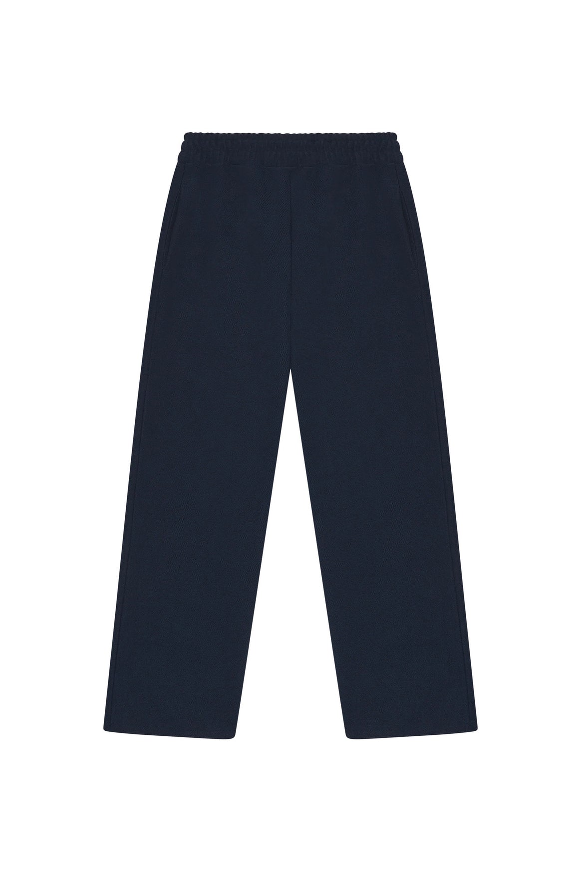 Unisex straight-cut jogging pants with a high elastic waistband and side inset pockets Mune Fashion