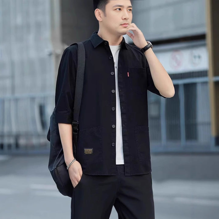 Men's Casual Long Sleeve Shirt Mune Fashion