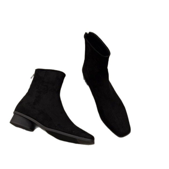 Women Elegant Ankle Boots Mune Fashion