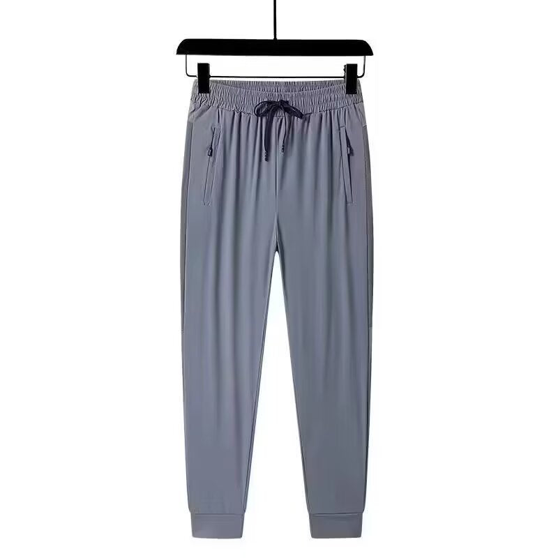 Men's sporty jogging pants with zipper and elastic waistband Mune Fashion