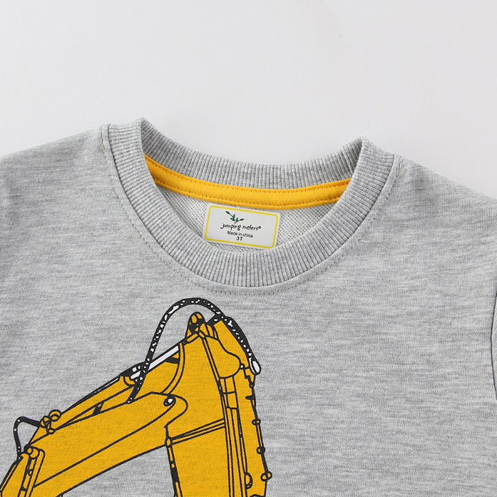Boys sweatshirt with original digger motif Mune Fashion