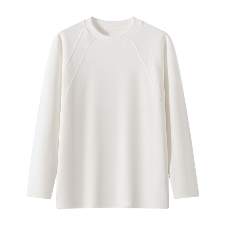 Unisex Oversize Long Sleeve Sweatshirt with Raglan Seams and Ribbed Round Neck Mune Fashion