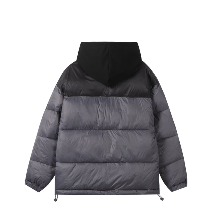 Unisex Short Cut High-Loft Puffer Jacket with Internal Hood and Drawstring Hem Mune Fashion