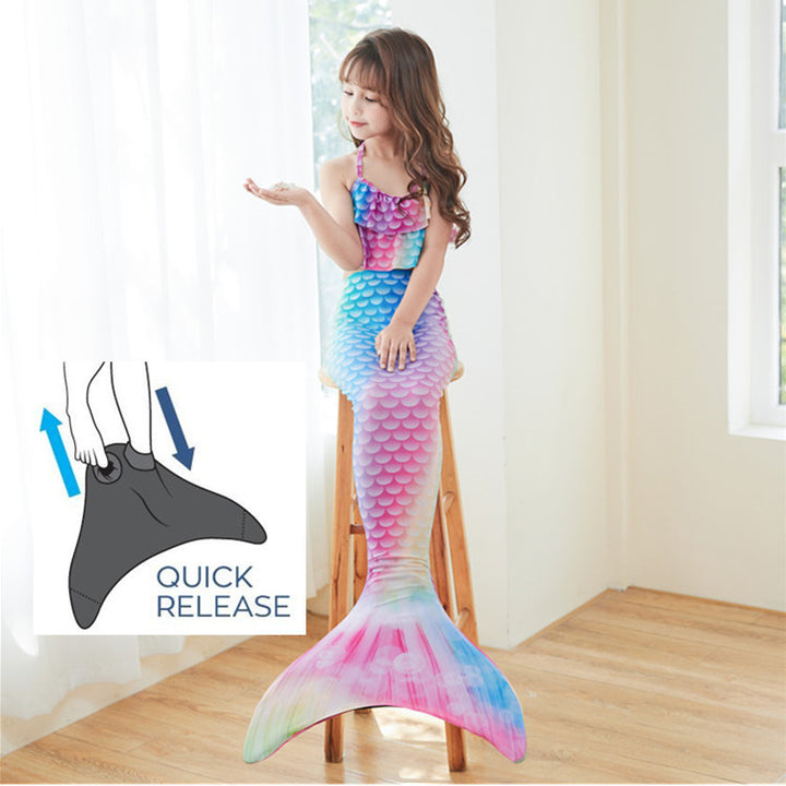 Girl Mermaid Costume Mune Fashion
