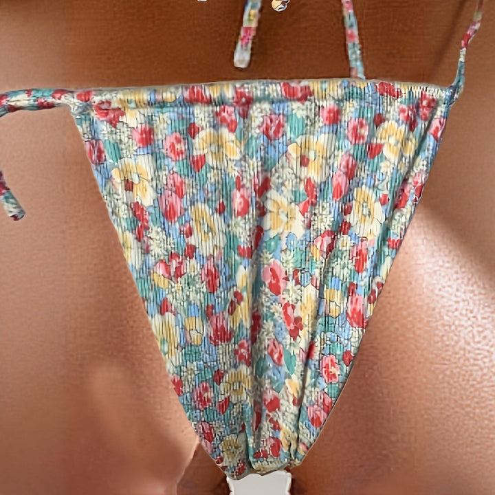 Women's Triangle Bikini with Adjustable Ties Mune Fashion