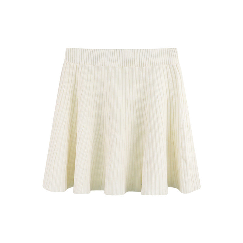 Women's pleated skirt with elastic waistband Mune Fashion