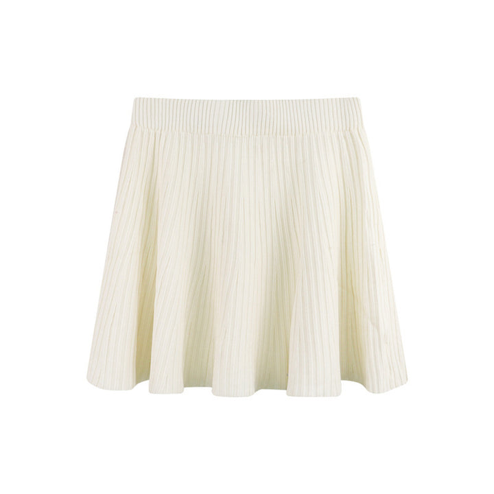 Women's pleated skirt with elastic waistband Mune Fashion